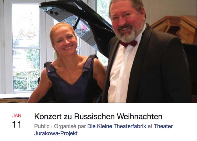 Page Facebook. Aachen. Konzert zu Russischen Weihnachten. 2020-01-11